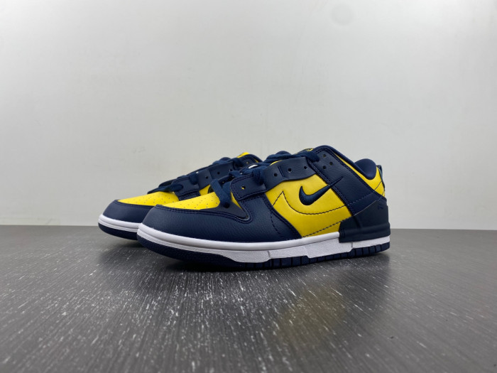 nike dunk low disrupt 2 michigan dv4024-400