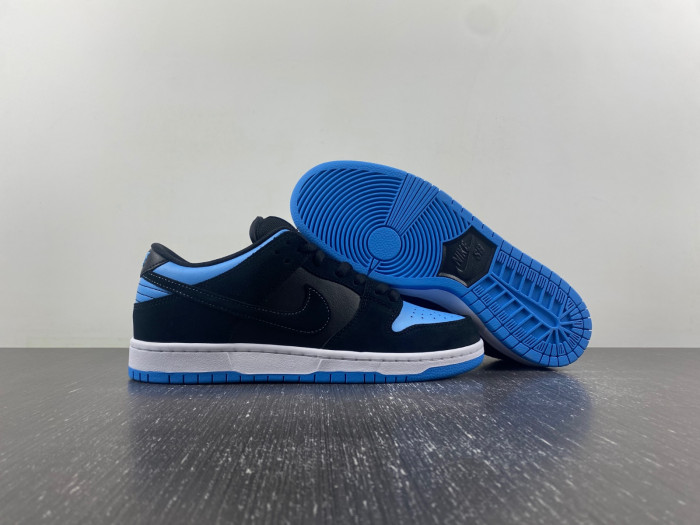 nike sb dunk low black university blue 304292-048