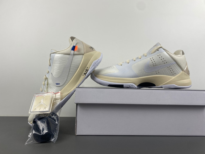 nike kobe 5 off-white