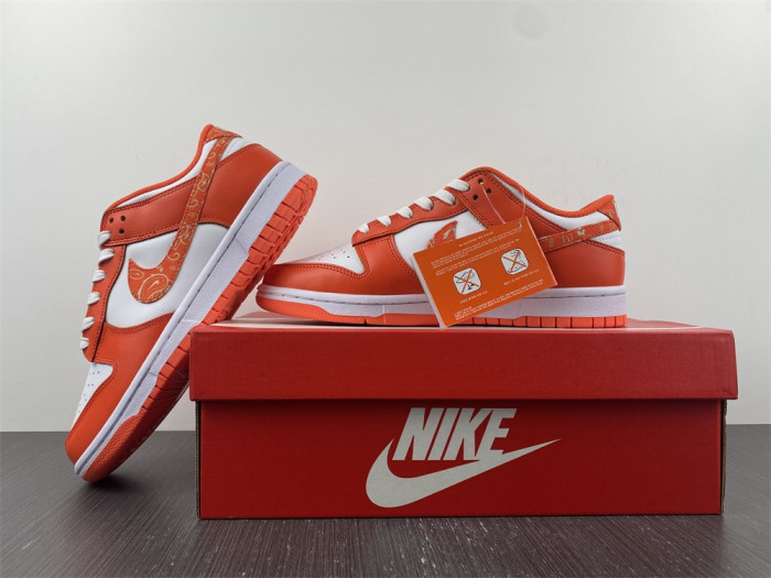 nike dunk low “orange paisley” dh4401-103
