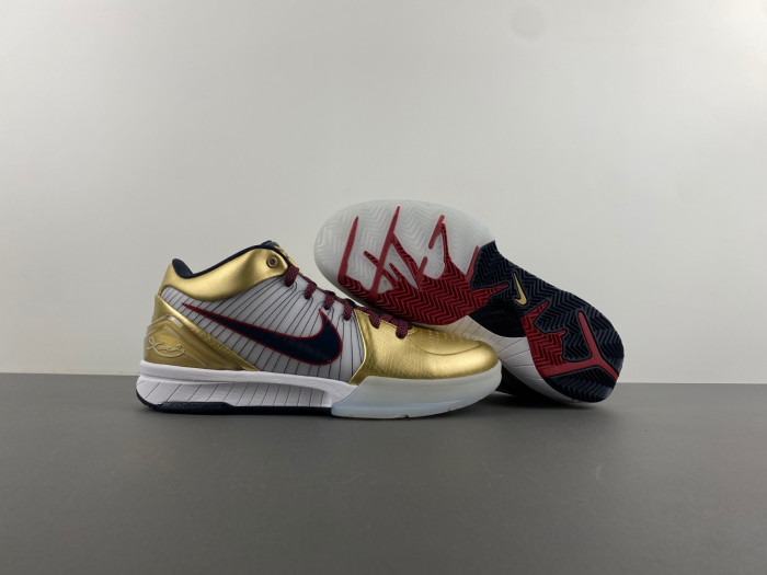 nike kobe 4 protro gold medal fq3544-100