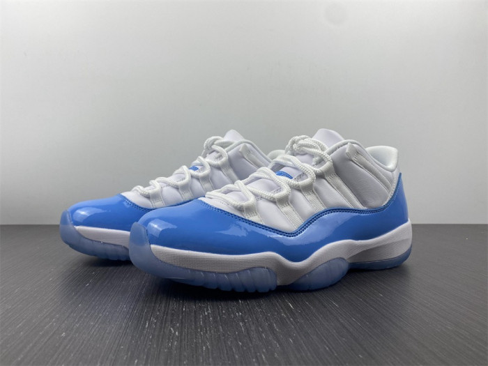 air jordan 11 retro low "carolina 2017 release" 528895-106
