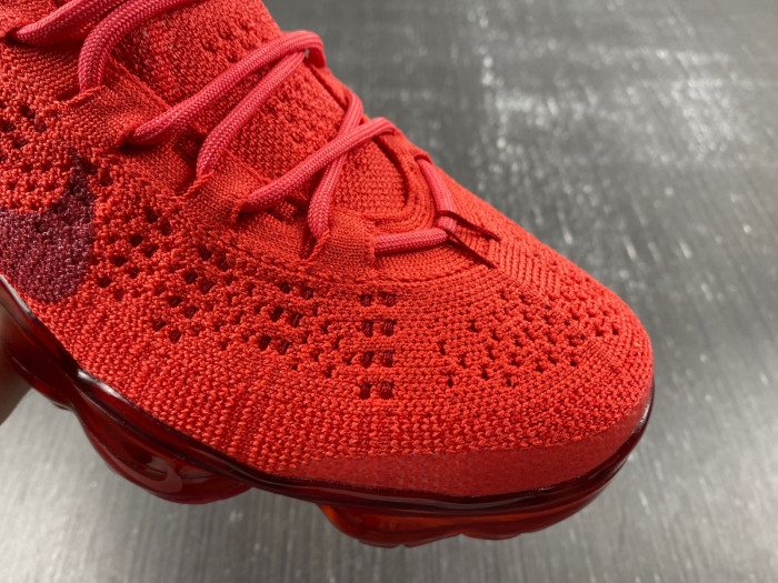 nike air vapormax 2023 flyknit triple red dv1678-600
