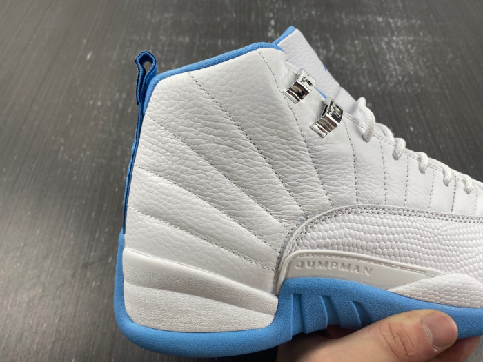 air jordan 12 retro white university blue 308243-142