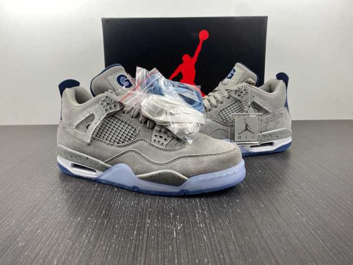 air jordan 4 retro georgetown aj4-1043505