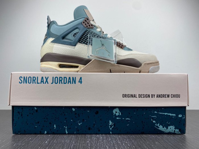 air jordan 4 snorlax custom aj4-kncw