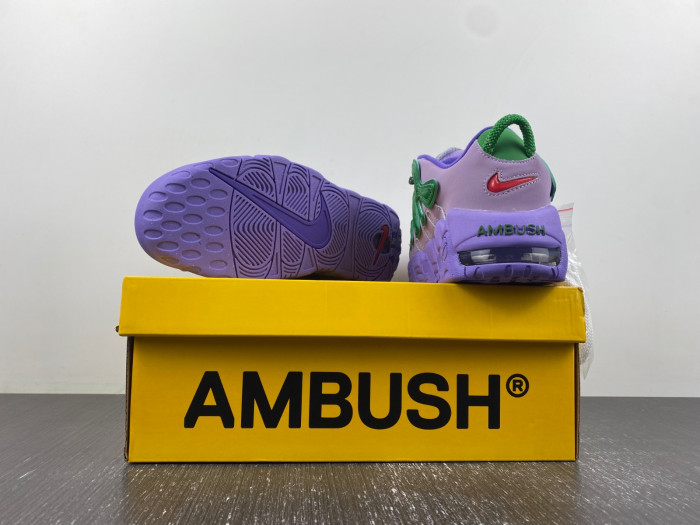 ambush x nike air more uptempo low “lilac” fb1299-500