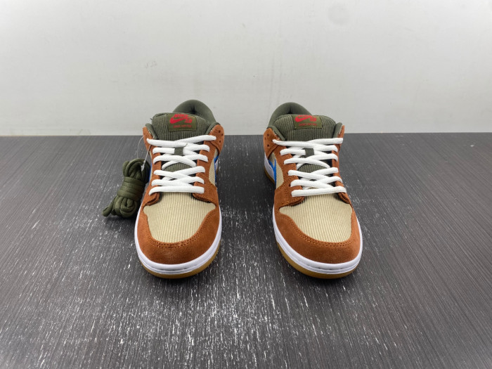 nike sb dunk low corduroy dusty peach bq6817-201