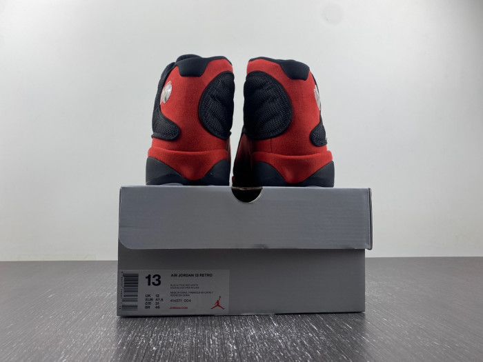air jordan 13 retro“bred” black/ red 414571-004