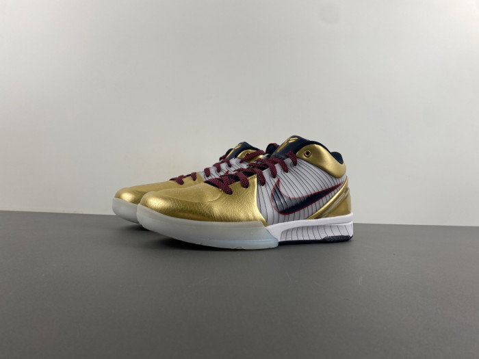 nike kobe 4 protro gold medal fq3544-100