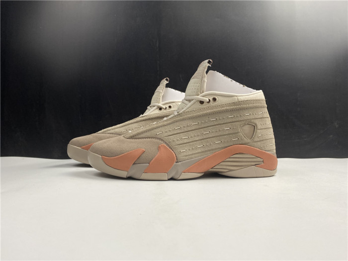 clot air jordan 14 low sepia stone dc9857-200