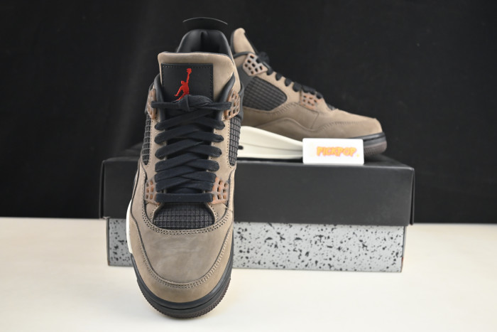 travis scott x air jordan 4 retro brown aj4-0610