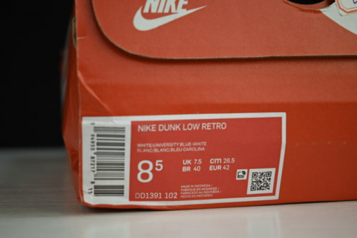 nike dunk low unc (2021) dd1391-102