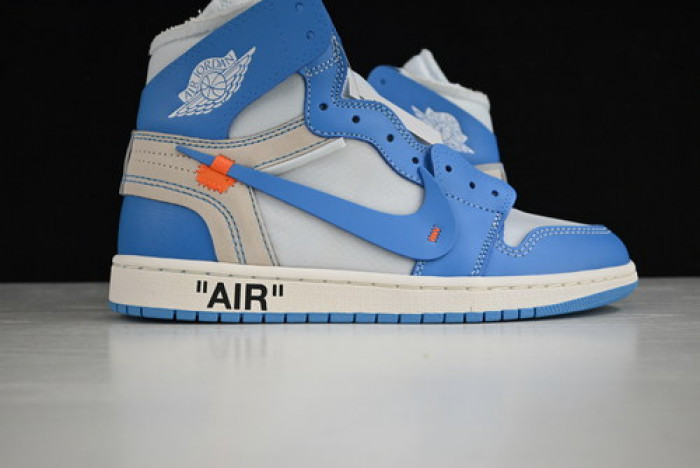 off-w x air jordan 1 university blue aq0818-148