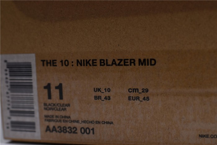 ow nike blazer studio mid aa3832-001