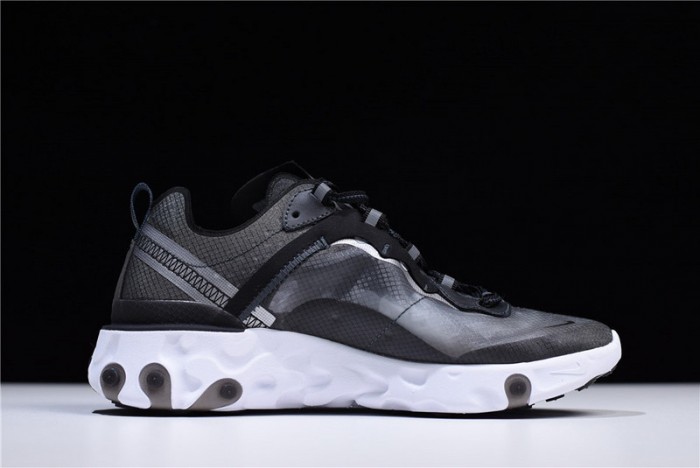 nike react element 87 black white aq1090-001