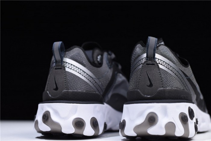 nike react element 87 black white aq1090-001