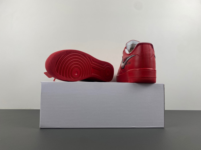 nike off-w x air force 1 low red ao4297-600