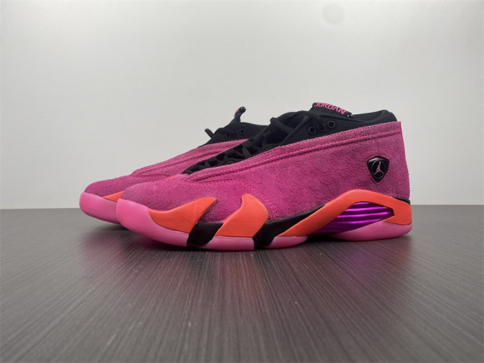 air jordan 14 low shocking pink blast dh4121-600