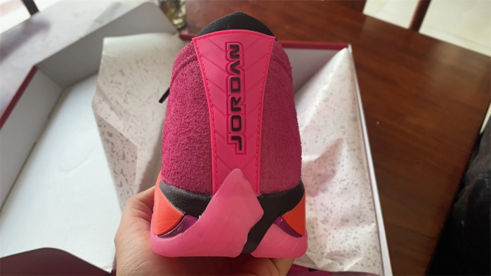 air jordan 14 low shocking pink blast dh4121-600