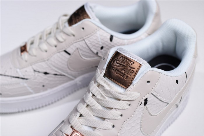 nike air force 1 low lx "phantom snakeskin" 898889-007