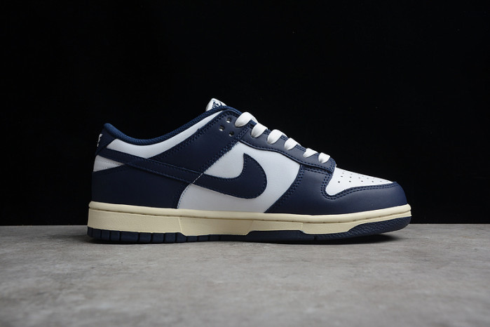 nike sb dunk low navy blue white running shoe dd1503-115