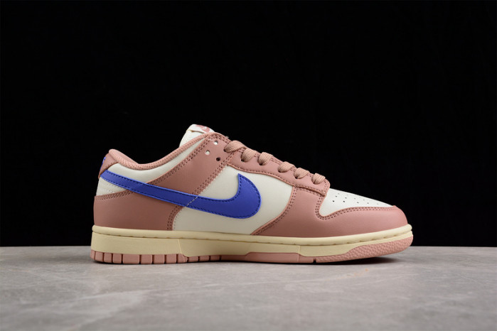 wmns nike dunk low “pink oxford” dd1503-601