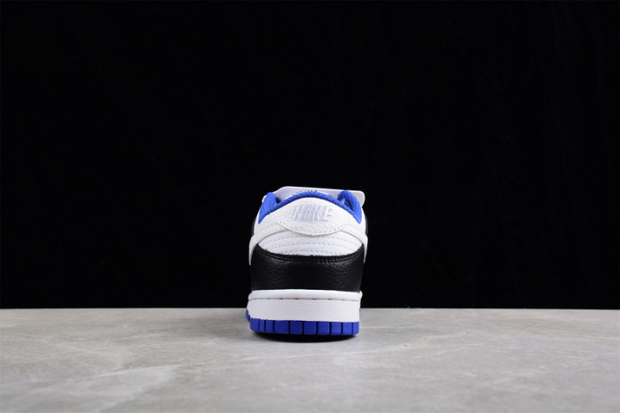 nike dunk low white/white-black-game royal fd9064-110