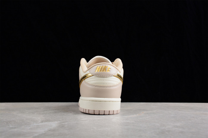 nike dunk low phantom metallic gold dx5930-001