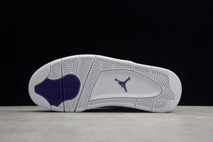air jordan 4 retro white purple ct8527-115