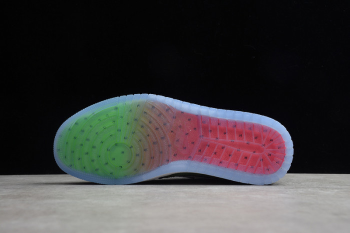 air jordan 1 high zoom “rage green” ck6637- 002