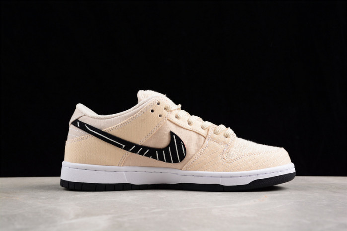 nike sb dunk low albino & preto fd2627-200