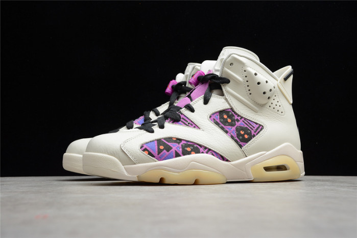 air jordan 6 retro quai54 sail black cz4152-101