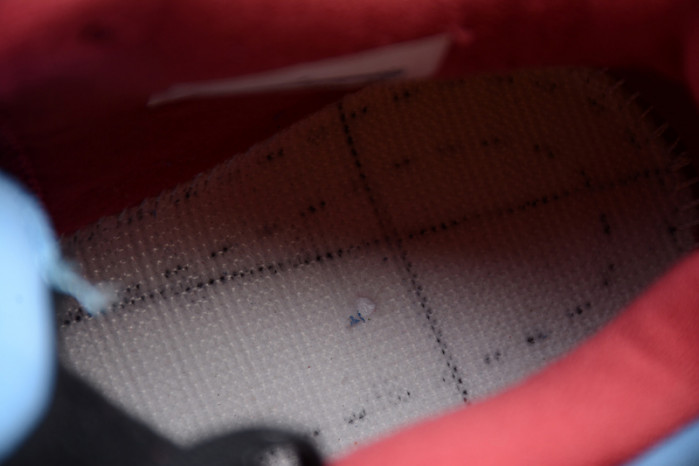 travis scott x air jordan 4 “houston oilers” university blue 308497-406