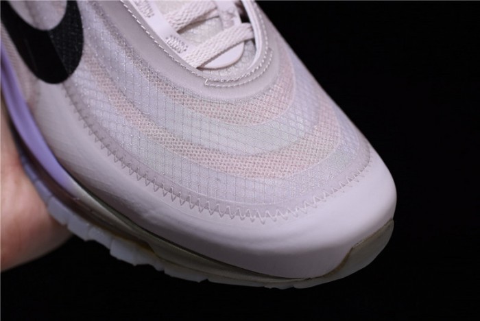 ow nike air max 97 rose aj4585-600