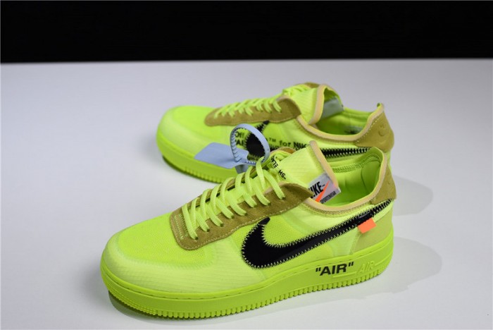 ow nike air force 1 low volt ao4606-700