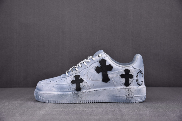 air force 1''07 low"white blue Ch*0me He**ts 20220102