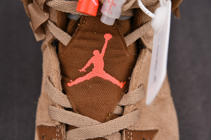 travis scott x air jordan 6 “british khaki ” dh0690-200