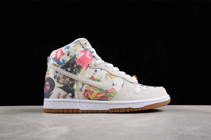 nike sb dunk high S*p*e rammellzee fd8779-100
