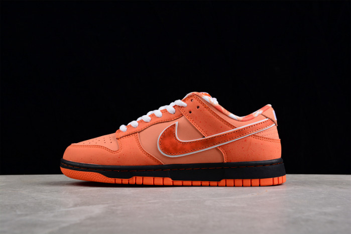 concepts x nike sb dunk low "orange lobster" fd8776-800