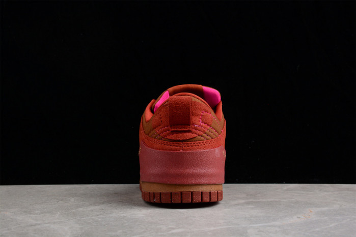 nike dunk low disrupt 2 desert bronze pink prime (w) dh4402-200