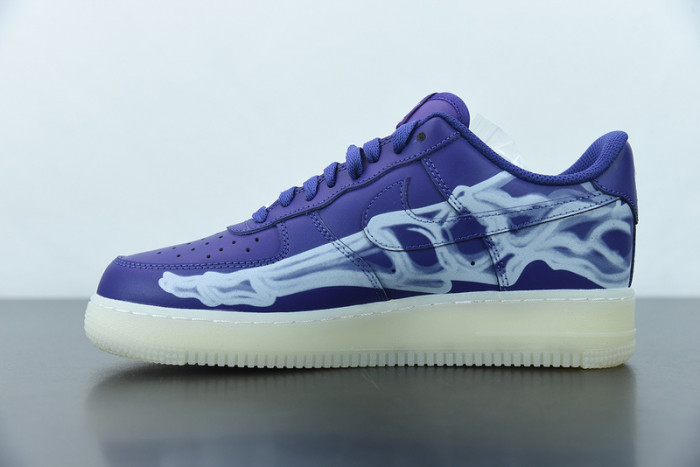 air force 1 low ''purple skeleton'' cu8067-500