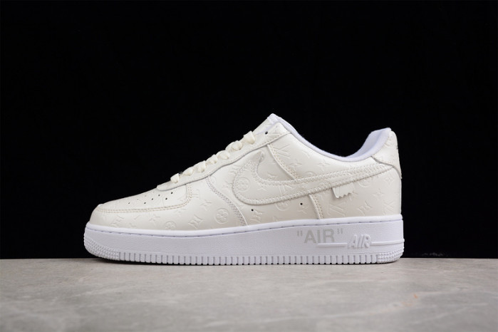 lv x nike air force1''07 low summit white lv3369-100