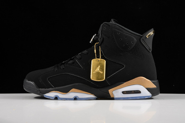 air jordan 6 dmp defining moments 2020 black gold ct4954-007
