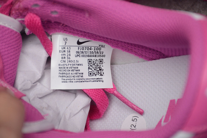 nike dunk low active fuchsia fj0704-100