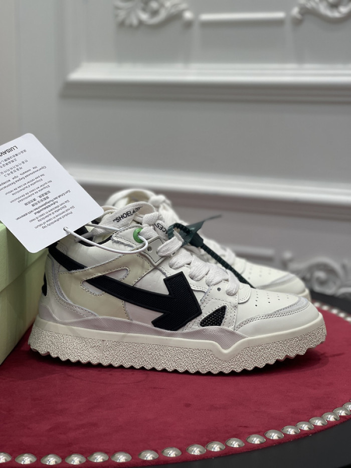 off-w out of office lace-up sneakers