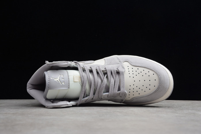 air jordan 1 high premium pale ivory ah7389-101