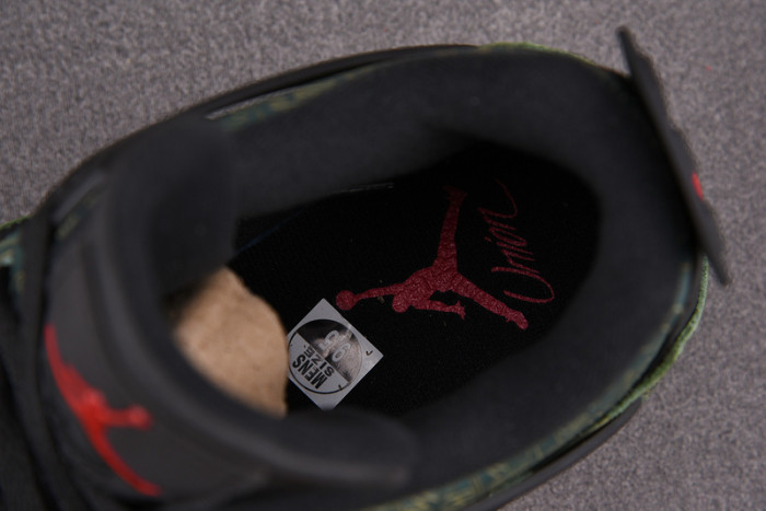 air jordan 4 green laser aj4-1043515