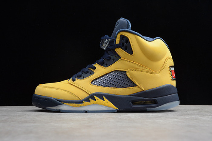 air jordan 5 retro sp ''michigan'' cq9541-704