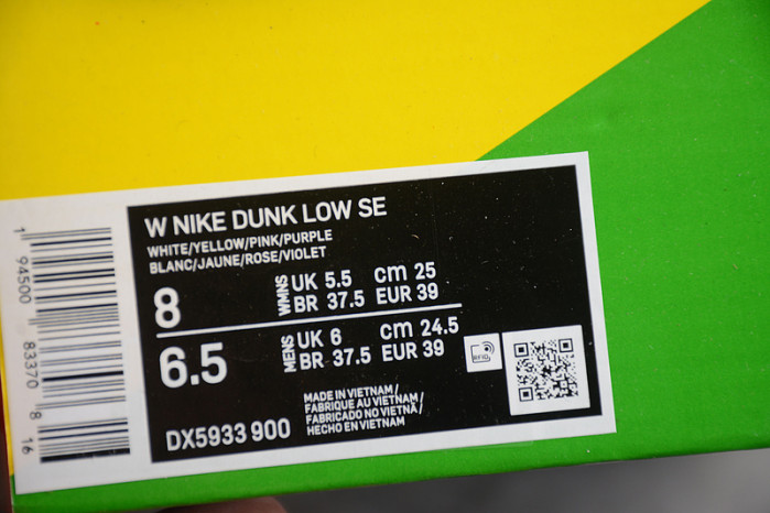 nike sb dunk low “be true” dx5933-900